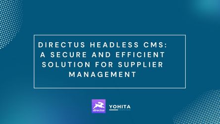 Directus Headless CMS: A Secure and Efficient Solution for Supplier Management