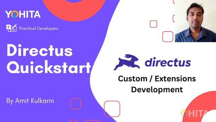 Directus Quickstart : Develop Custom Extensions API, Hooks Fast!